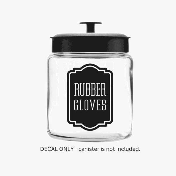 Rubber Gloves Decal