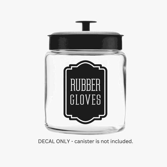 Rubber Gloves Decal