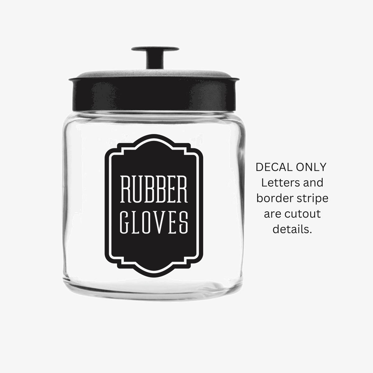 Rubber Gloves Decal