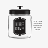 Rubber Gloves Decal