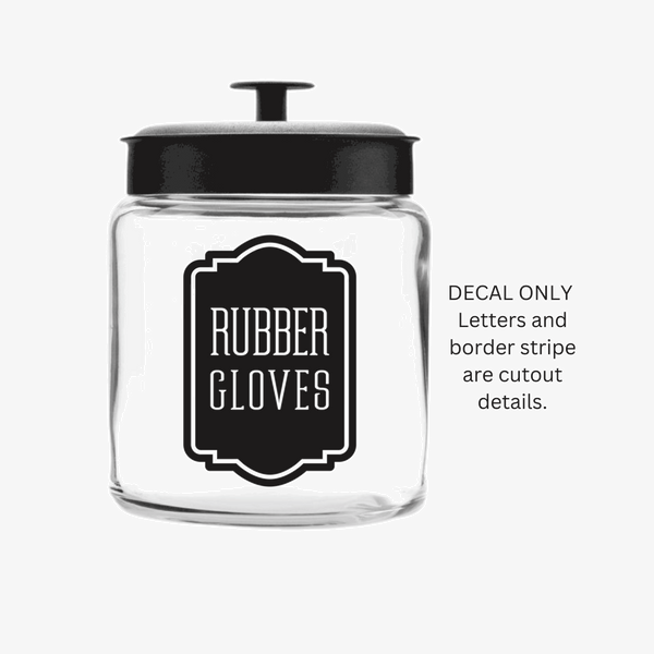 Rubber Gloves Decal