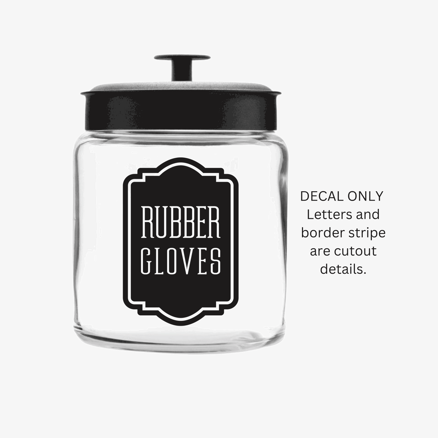 Rubber Gloves Decal