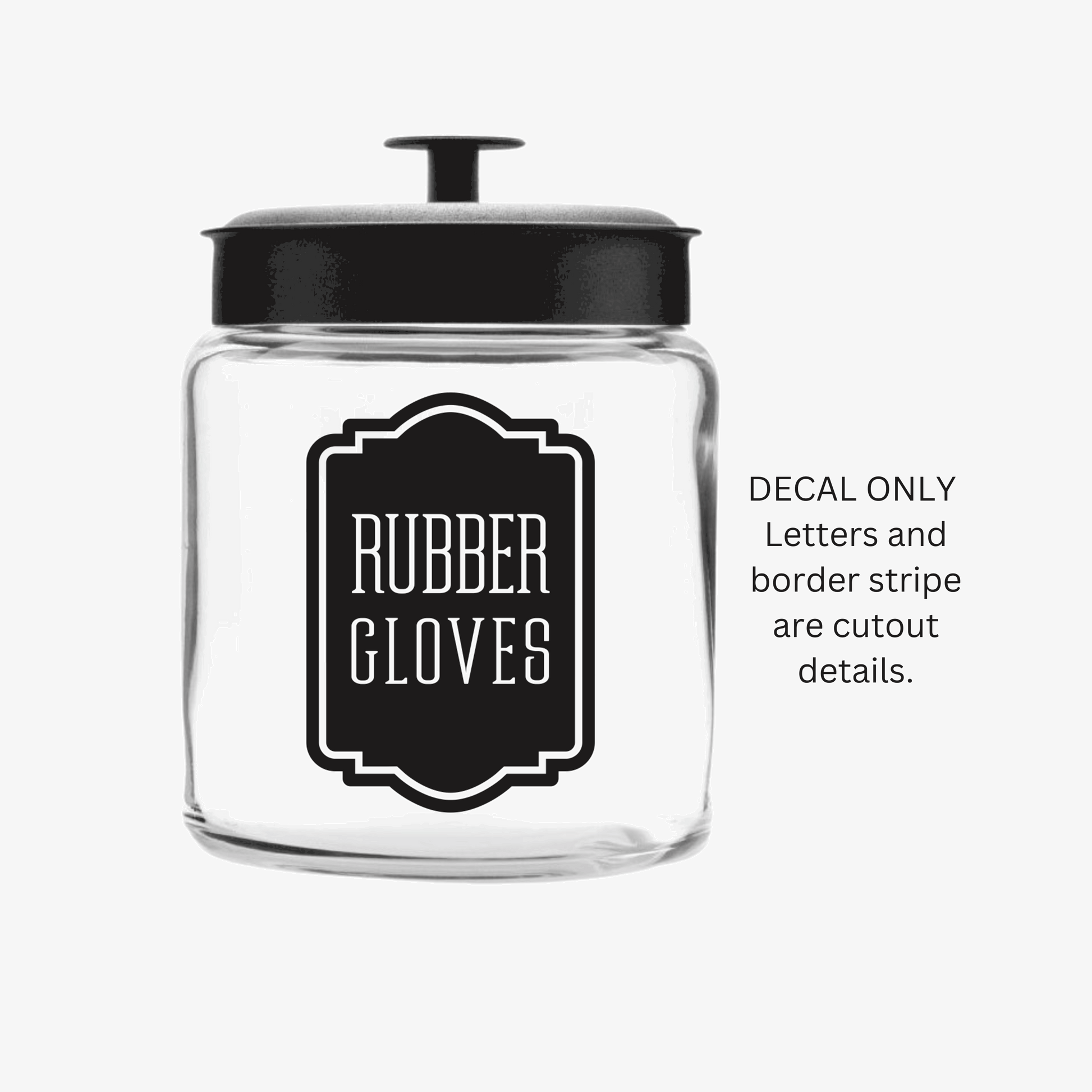 Rubber Gloves Decal