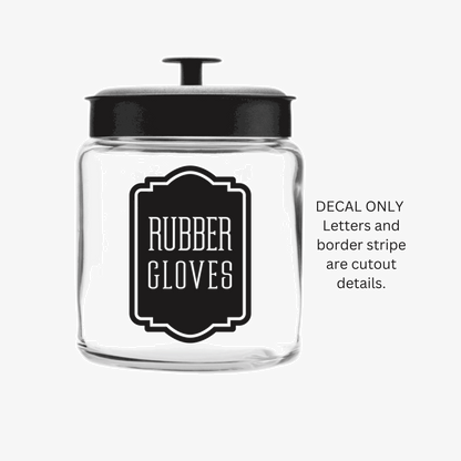 Rubber Gloves Decal