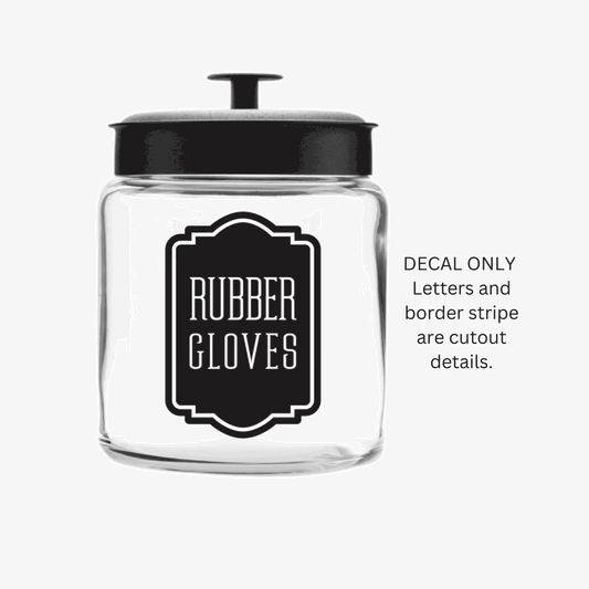 Rubber Gloves Decal