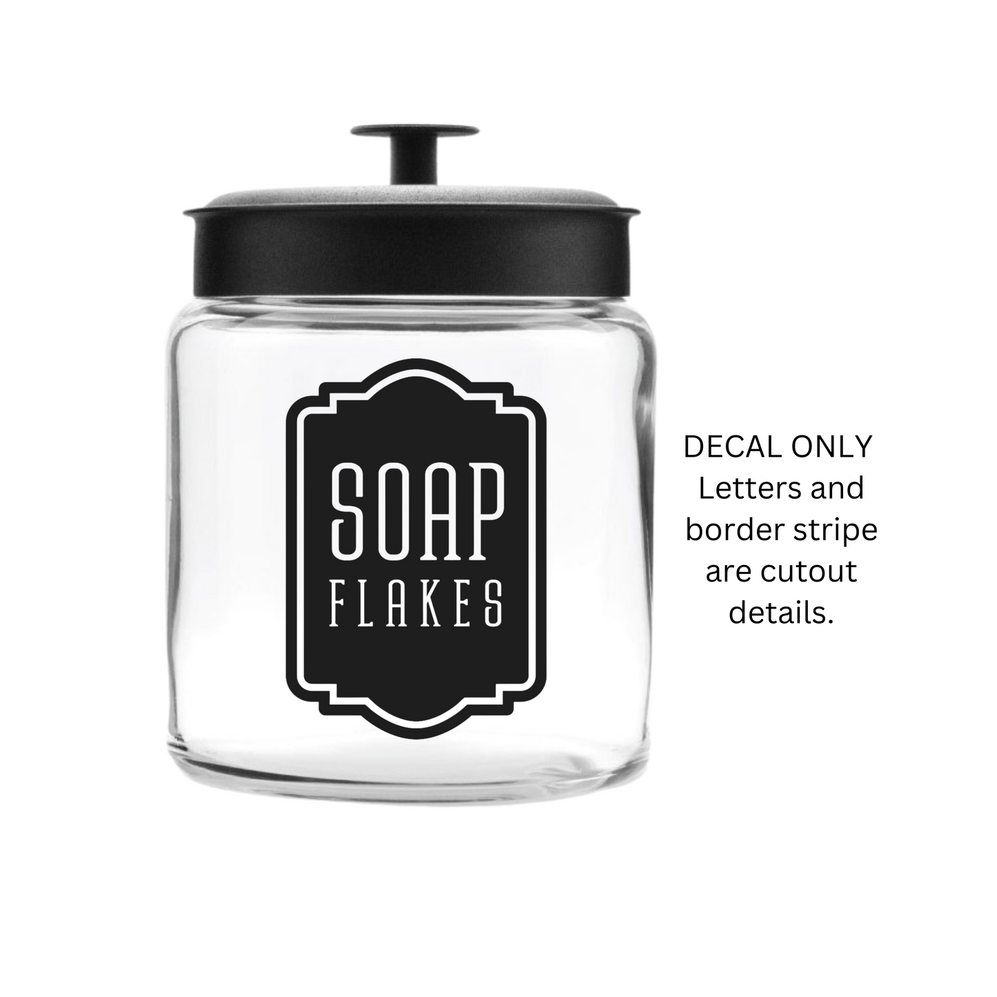 Soap Flakes Decal