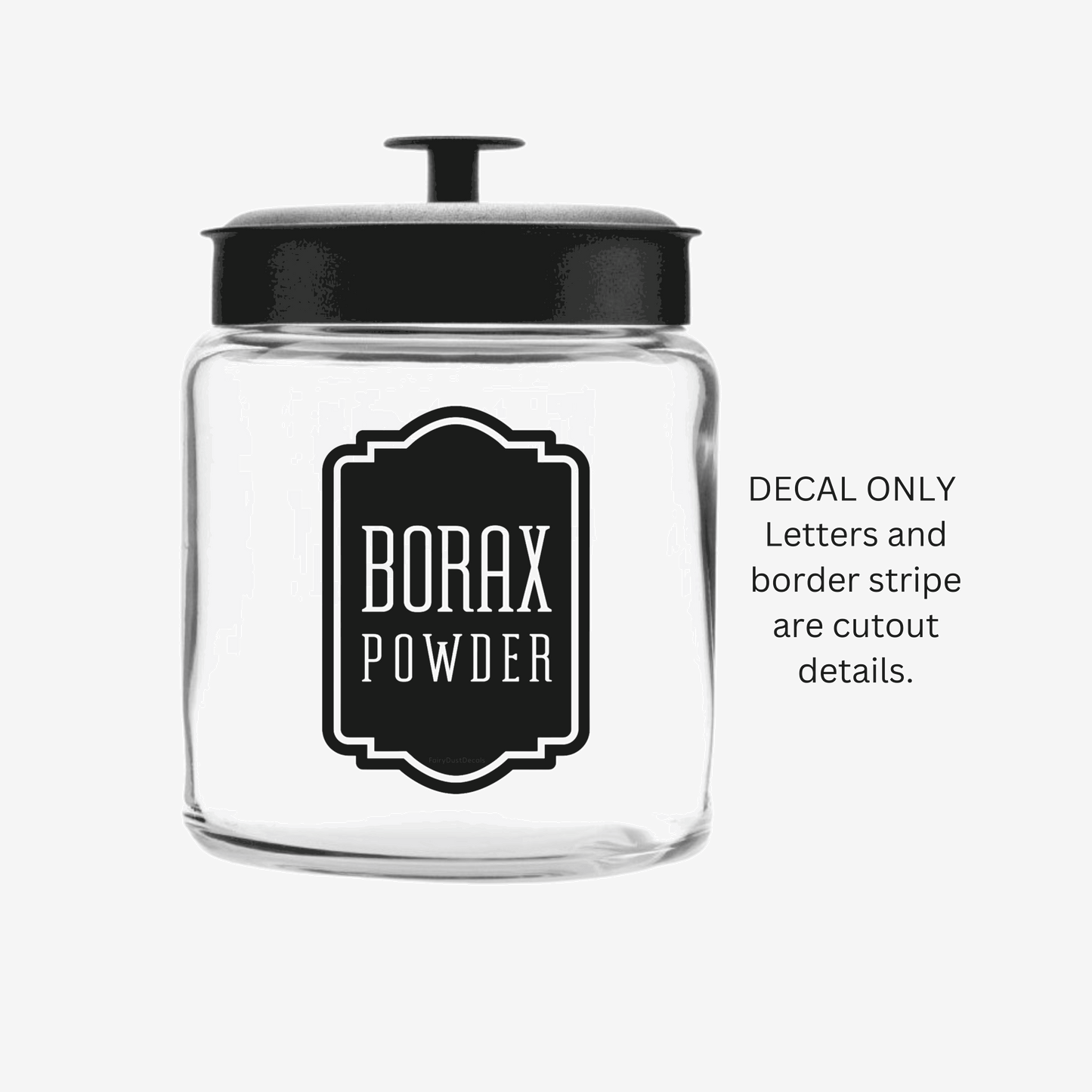 Borax Powder Decal