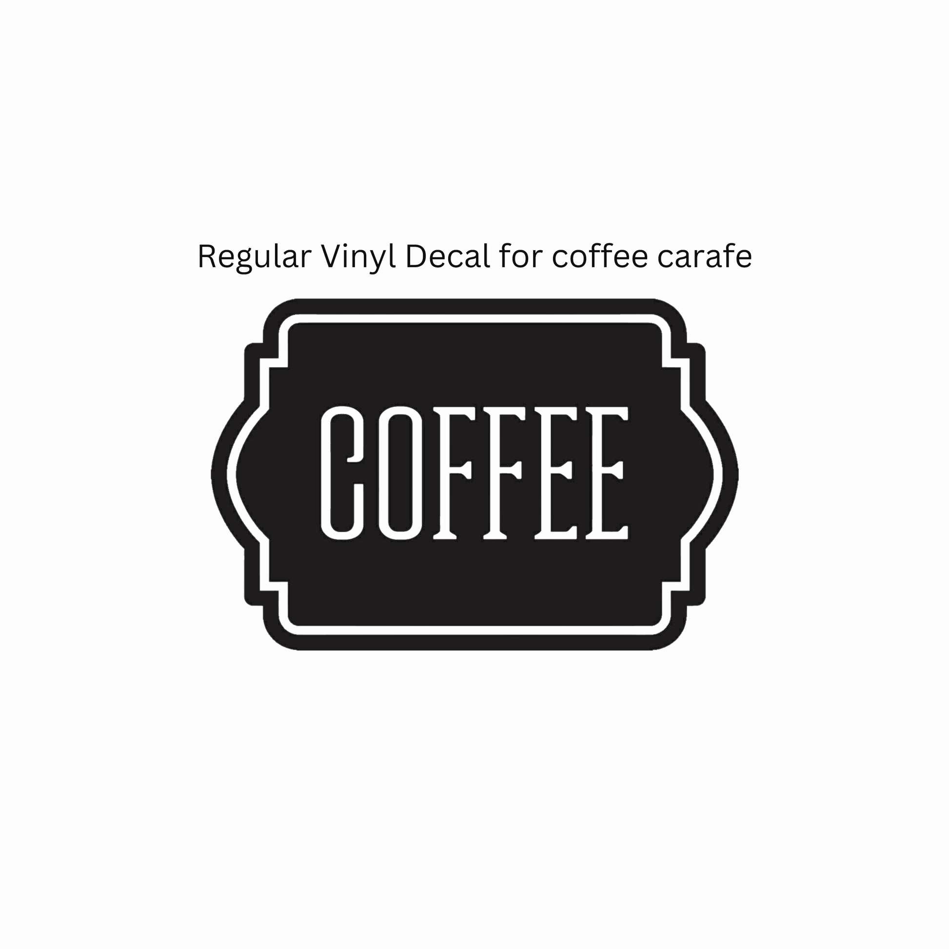 Coffee Decal