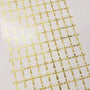 Gold Cross Stickers, metallic