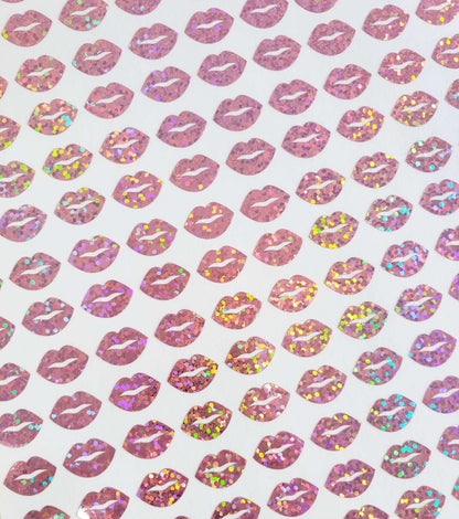 Pink Lips Stickers