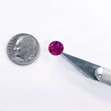 Hot Pink Dot Stickers
