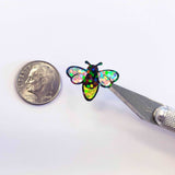 Firefly Stickers, set of 35 lightening bug stickers, sparkling firefly vinyl stickers for mason jars, envelopes, journals and crafts