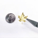 Gold Maple Leaf Stickers