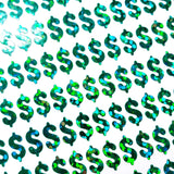 Dollar Sign Money Stickers for household budgets, financial planning, notebooks and journals. Set of 350 extra small dollar stickers pay day