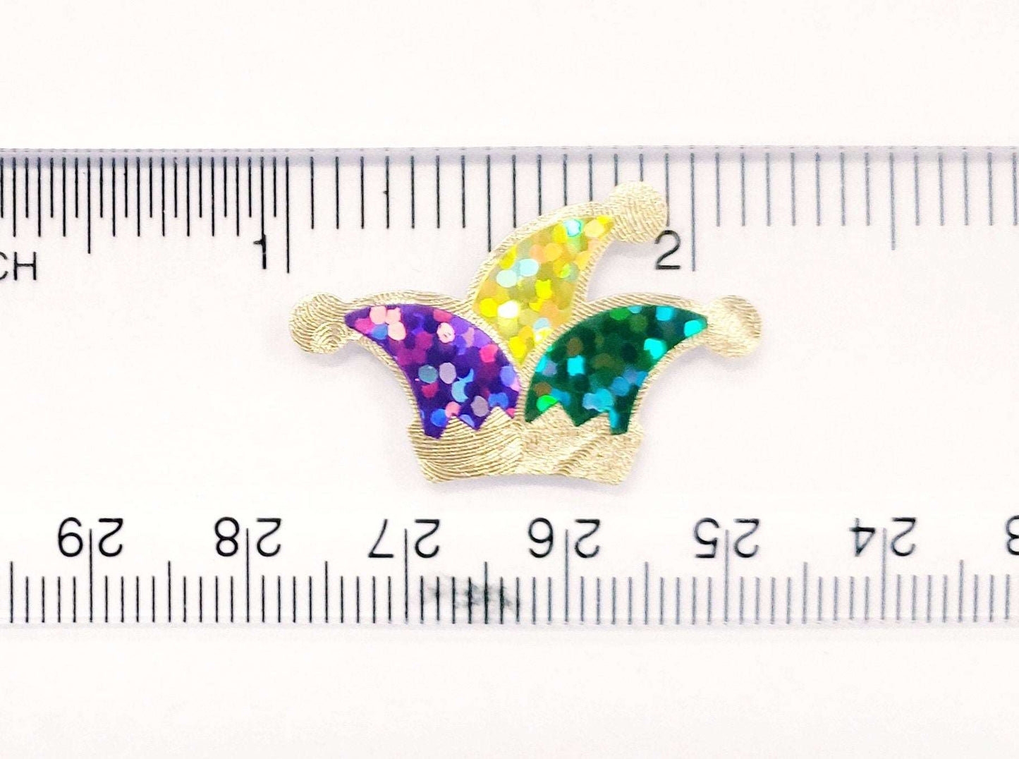 Mardi Gras Jester Hat Stickers