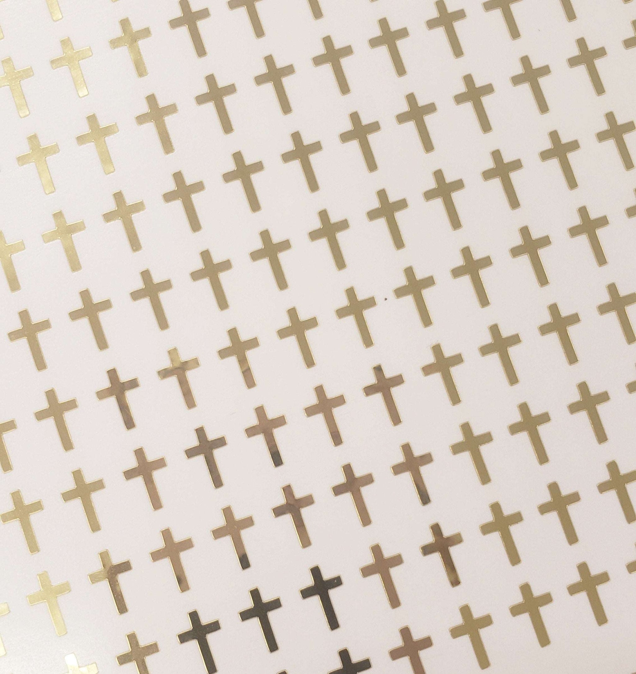 Extra Small Cross Stickers – Fairy Dust Decals