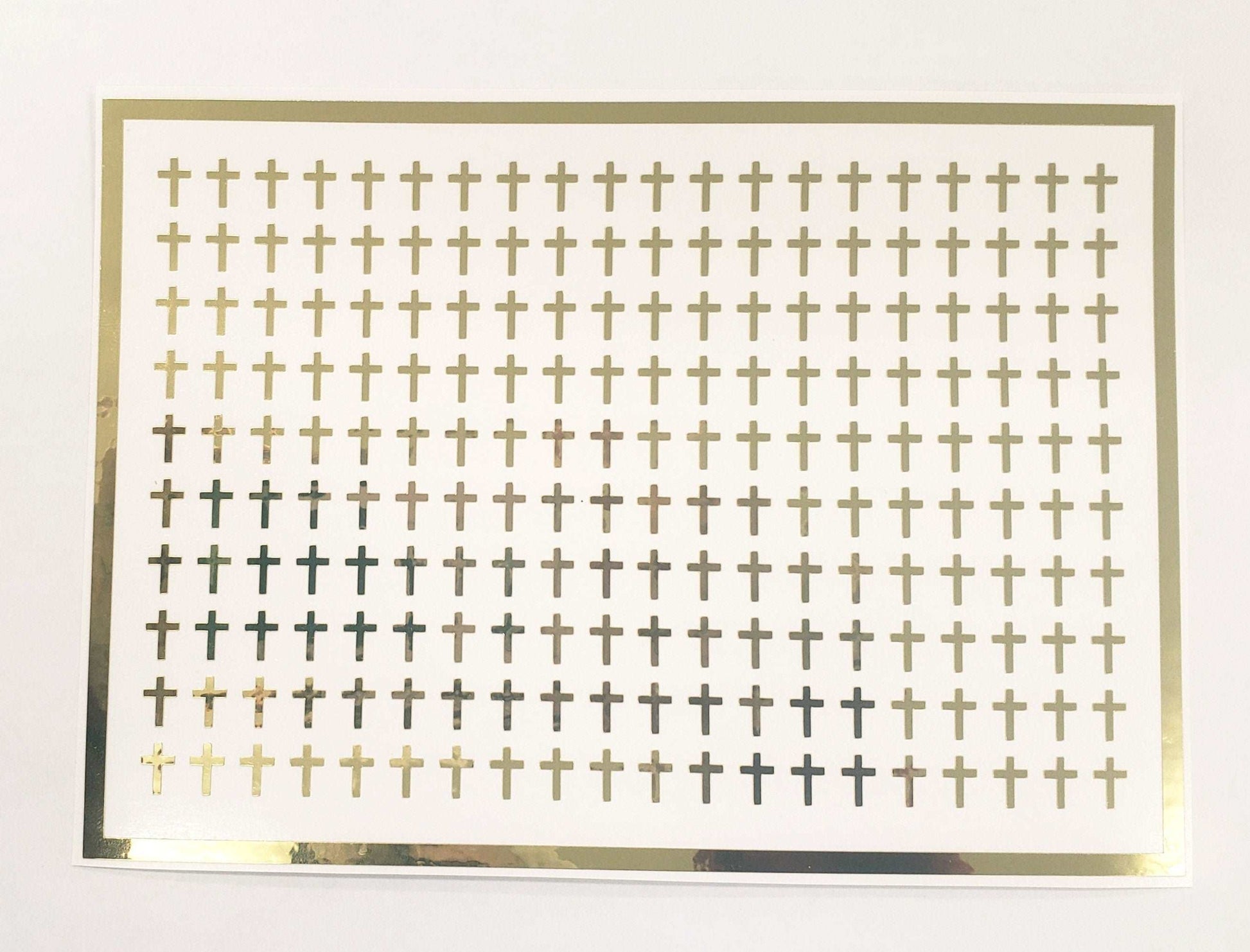 Extra Small Cross Stickers – Fairy Dust Decals