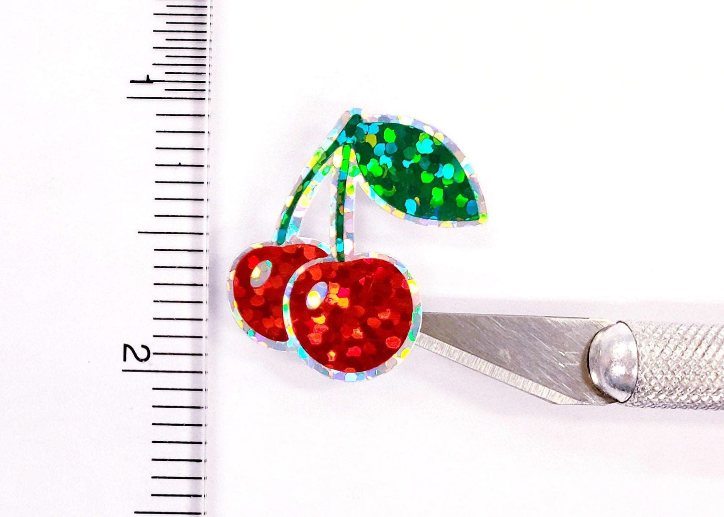 Cherry Stems Fruit Stickers