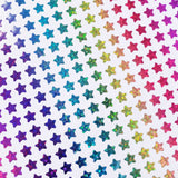 small rainbow star stickers