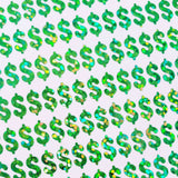 Dollar Sign Money Stickers for household budgets, financial planning, notebooks and journals. Set of 350 extra small dollar stickers pay day
