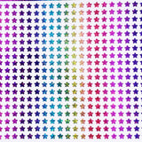 Extra Small Star Stickers, set of 490 rainbow glitter star stickers for bullet journals, notebooks, toploader card sleeves and planners.
