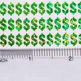 Dollar Sign Money Stickers for household budgets, financial planning, notebooks and journals. Set of 350 extra small dollar stickers pay day