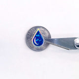 Dark Blue Water Drop Stickers