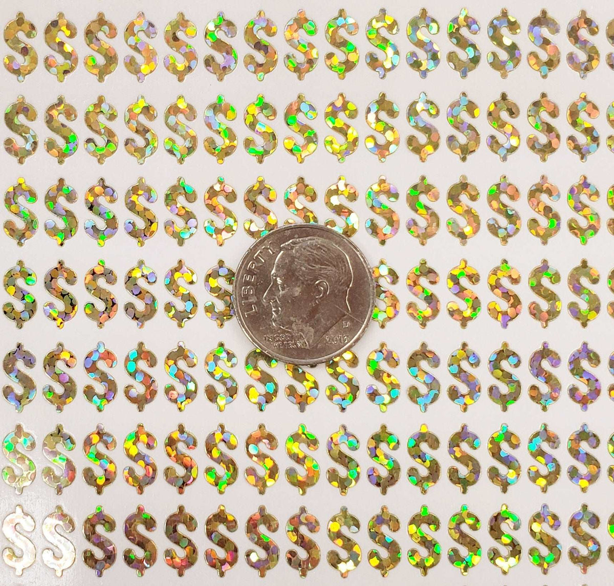Floating Money Sticker Gold Money Stickers | Fairy Dust Decals – Fairy Dust Decals