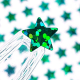 Green Stars Sticker Sheet