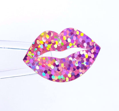 Pink Lips Stickers
