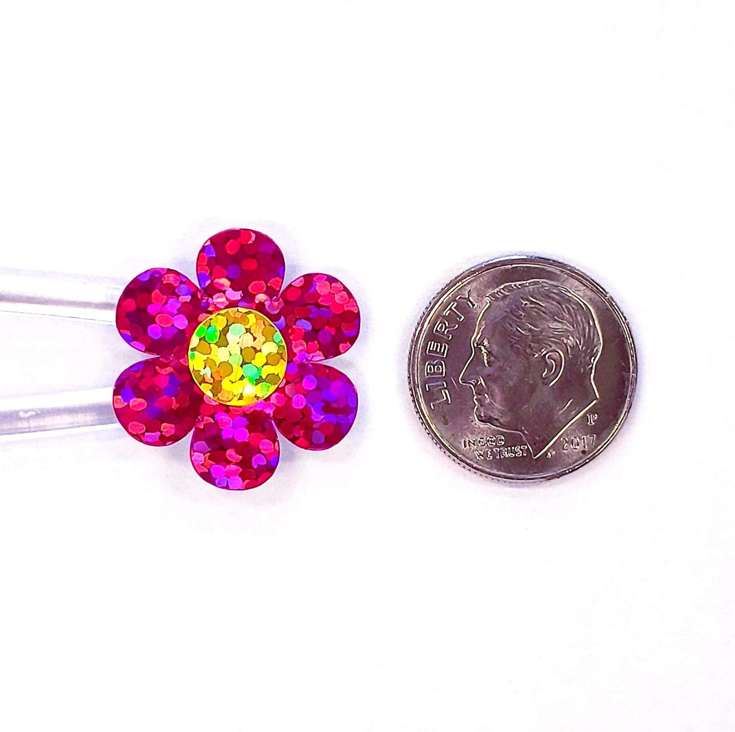 Pink Daisy Sticker Set