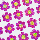 Pink Daisy Sticker Set