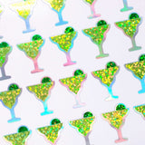 Margarita Glass Sticker Sheet, set of 30