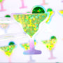 Margarita Glass Sticker Sheet, set of 30