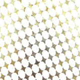 Small Gold Four-Pointed Stars Sticker Sheet. Set of 231 metallic gold peel and stick vinyl star decals for nails, planners and ornaments.