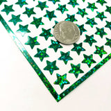 Green Stars Sticker Sheet