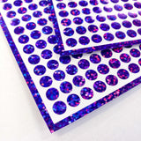 Purple Dots Stickers