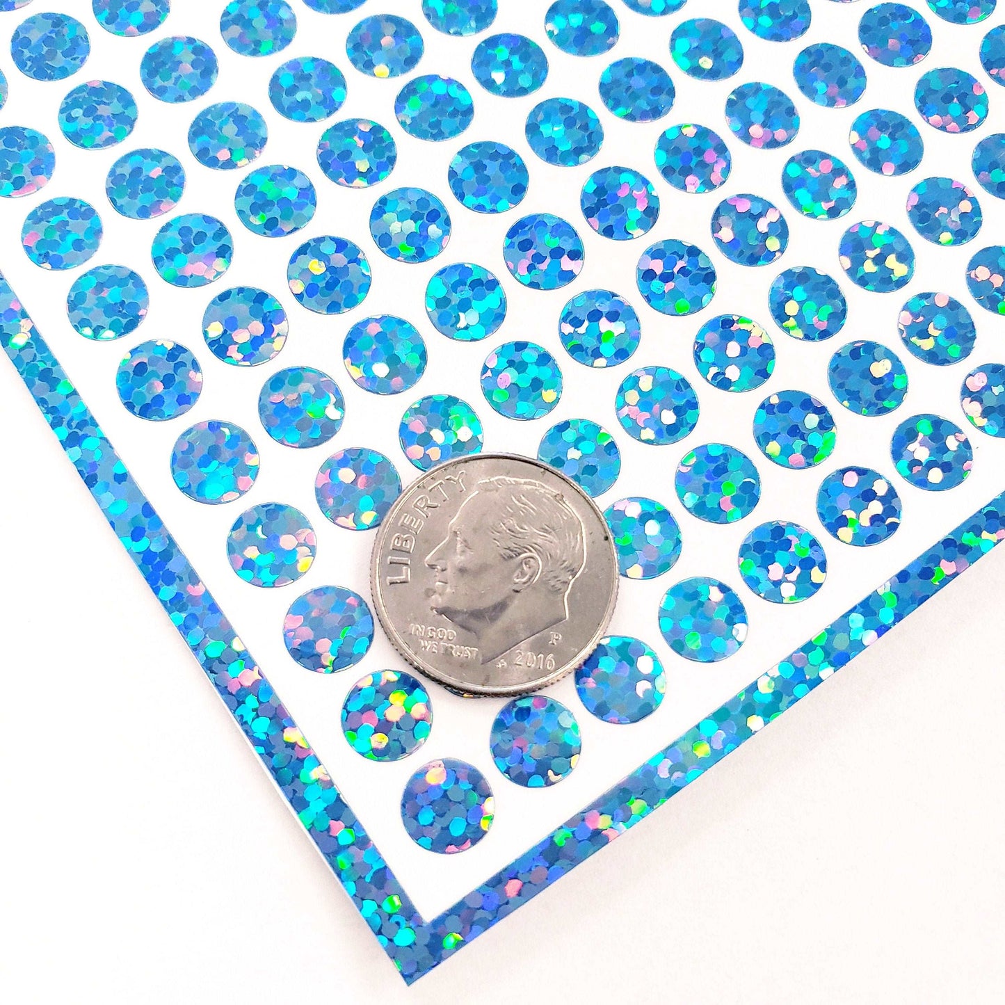 Light Blue Dot Stickers – Fairy Dust Decals