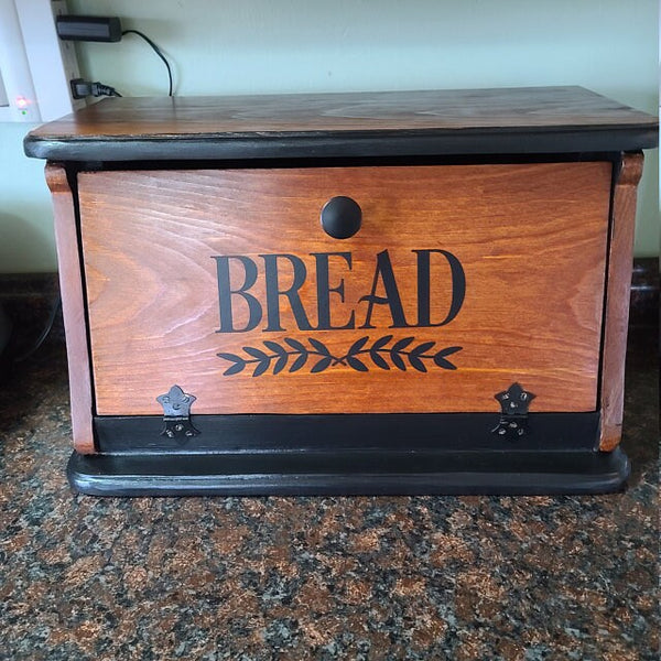 Bread Box Decal, bread box storage label, farmhouse style pantry decor, computer cut decal, bread box NOT included