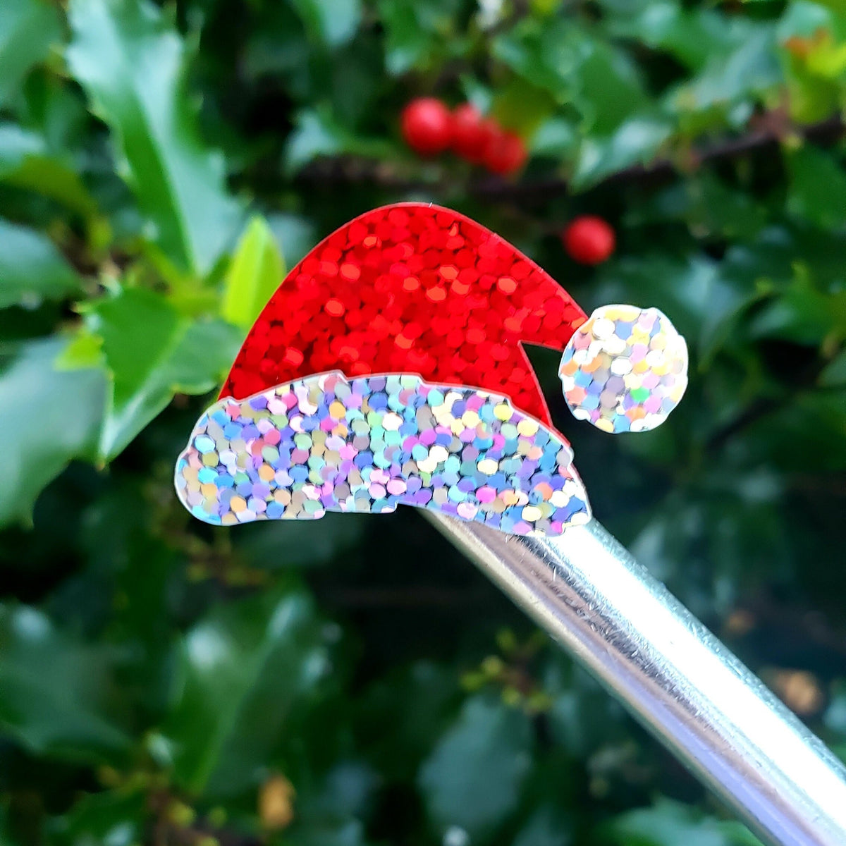 Santa Hat Stickers