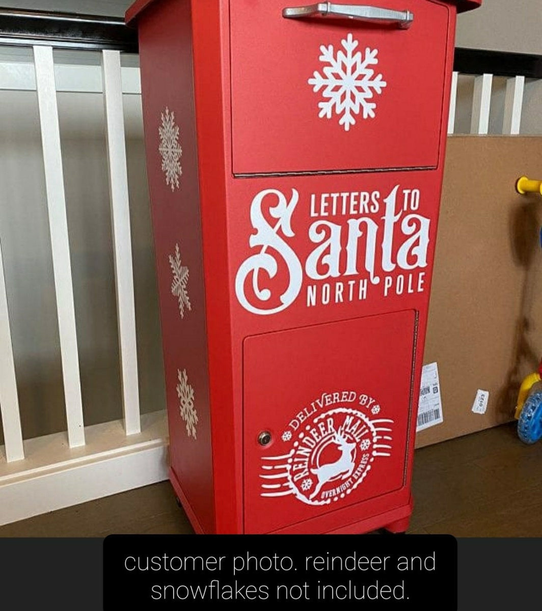Letters to Santa Mailbox Decal
