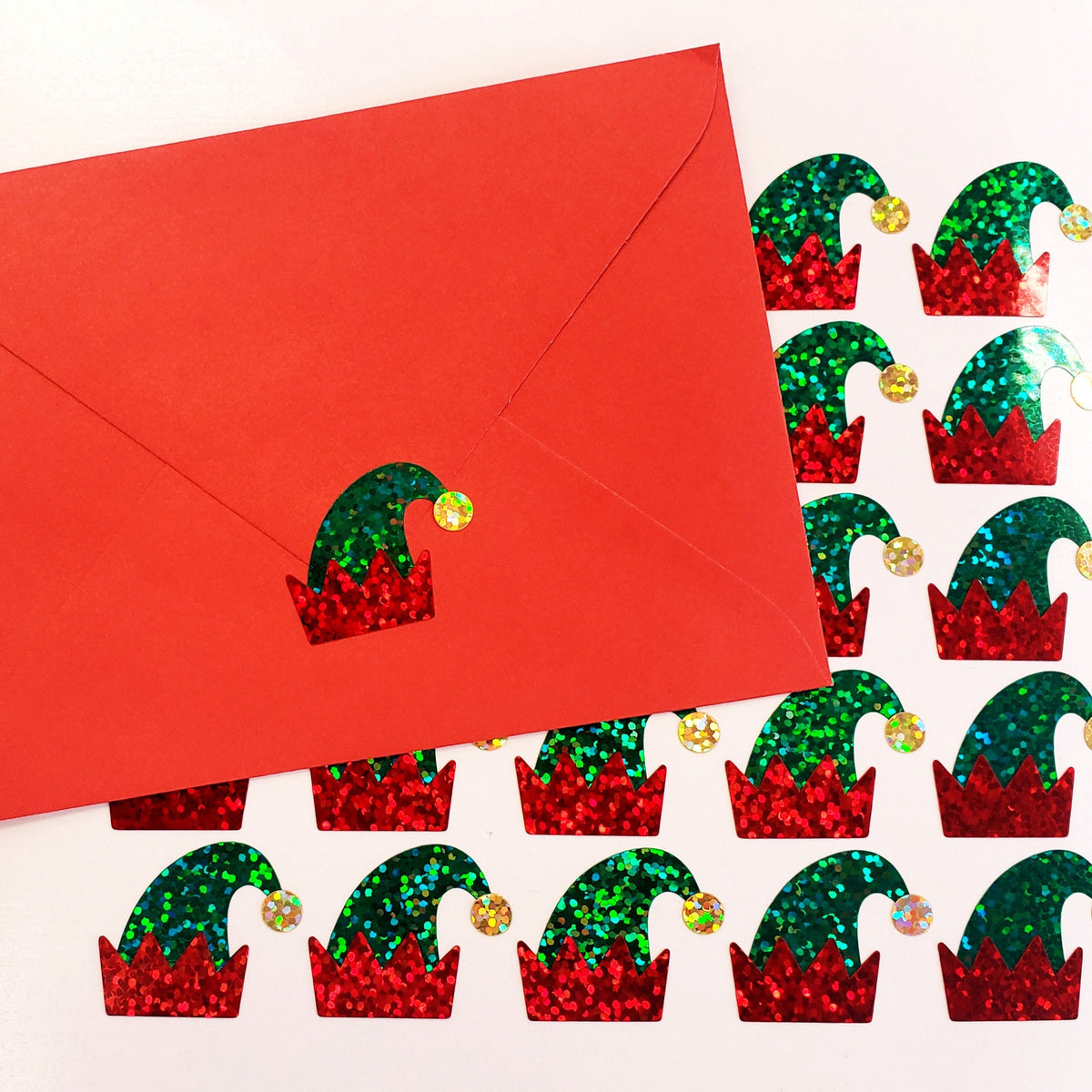 Elf Hat Sticker Sheet