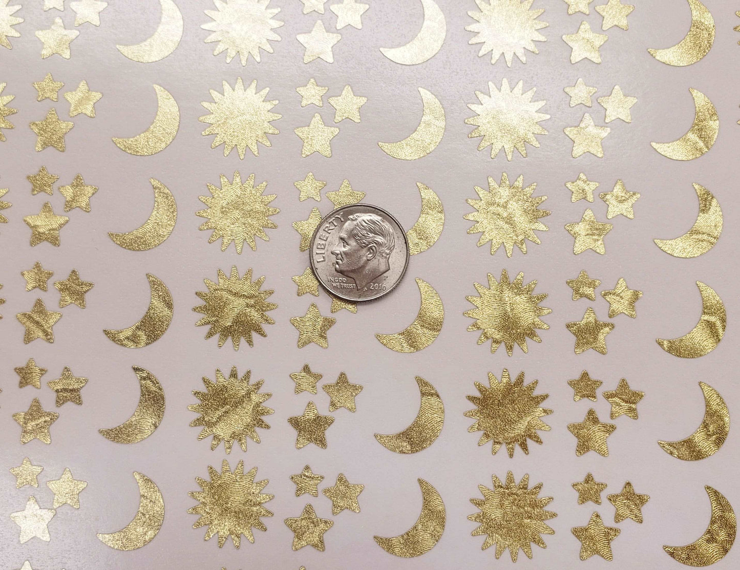 Sun Moon and Star Stickers