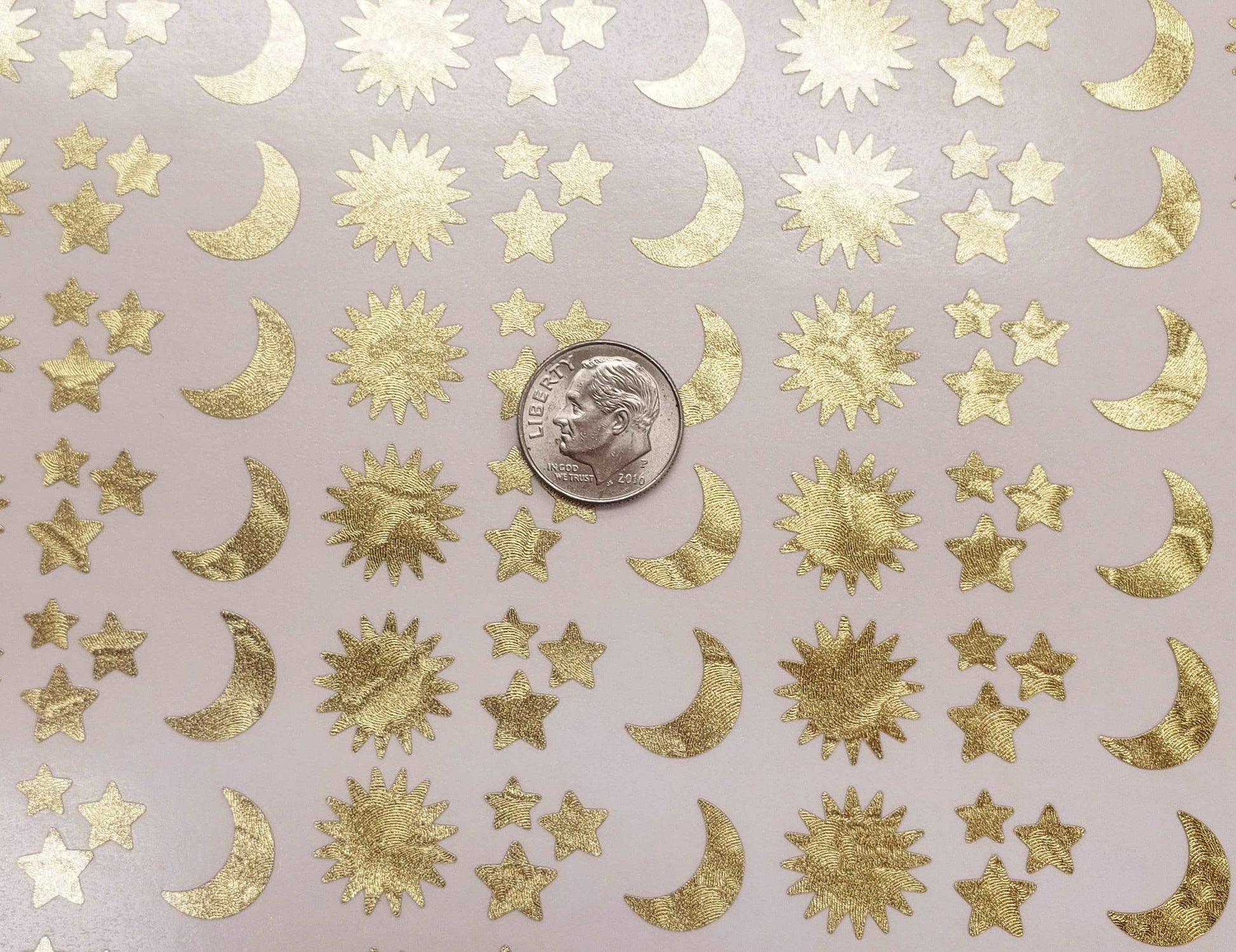 Sun Moon and Star Stickers