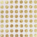 Gold Sun Stickers