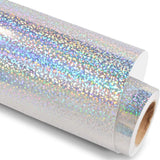 Holographic Star Sticker Sheet, Set of 100 Various Stars for Journals, Envelopes, Cardholders, and Photocards