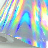 Holographic Star Sticker Sheet, Set of 100 Various Stars for Journals, Envelopes, Cardholders, and Photocards