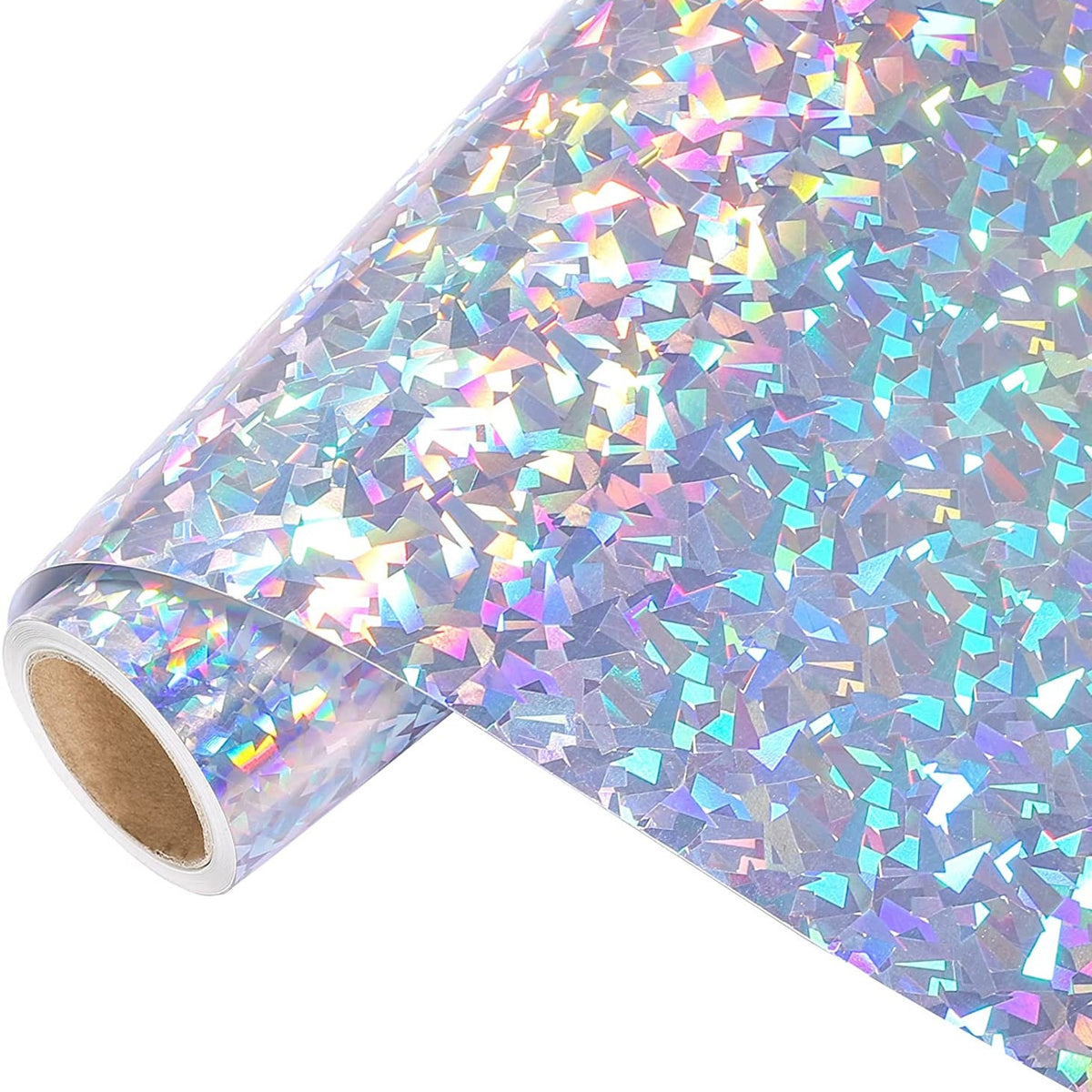 Holographic Star Sticker Sheet, Set of 100 Various Stars for Journals, Envelopes, Cardholders, and Photocards