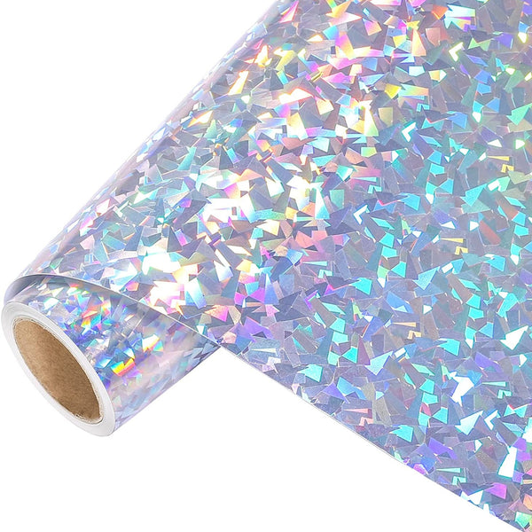Holographic Star Sticker Sheet, Set of 100 Various Stars for Journals, Envelopes, Cardholders, and Photocards