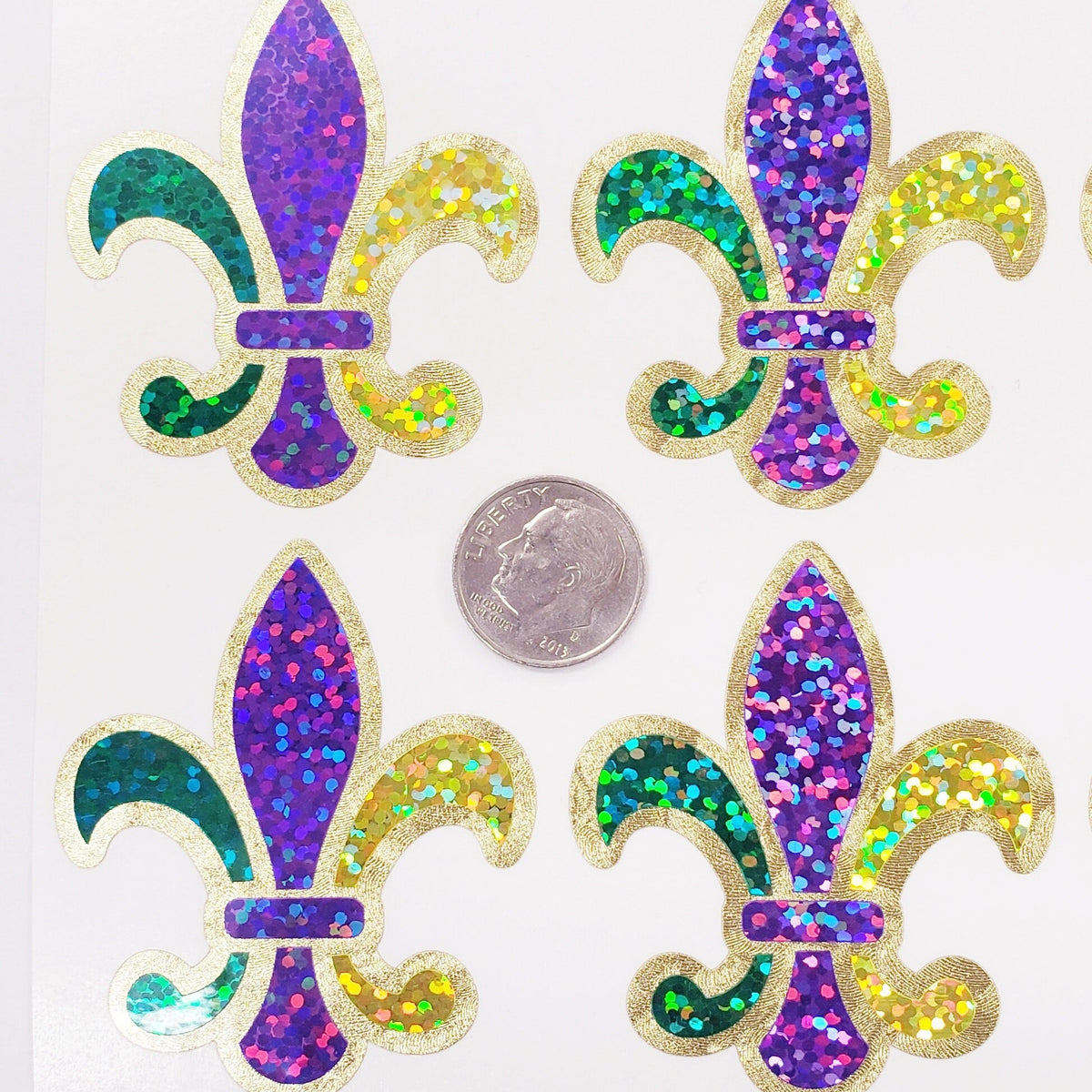 Mardi Gras Stickers
